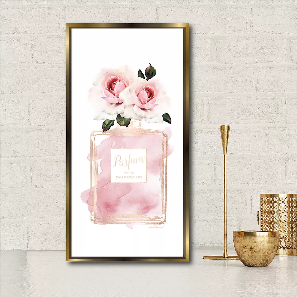 COURTSIDE MARKET Perfume Peach Framed Canvas Wall Art 4 COURTSIDE MARKET Perfume Peach Framed Canvas Wall Art - Image 2