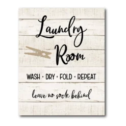COURTSIDE MARKET Laundry Room Gallery Canvas Wall Art