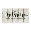 COURTSIDE MARKET Bathroom Gallery Canvas Wall Art