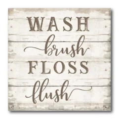 COURTSIDE MARKET Wash Brush Gallery Canvas Wall Art