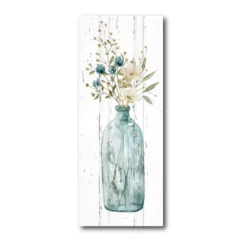 COURTSIDE MARKET Farmhouse Flower Bouquet I Canvas