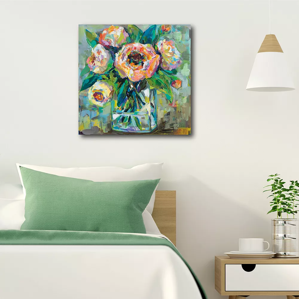 COURTSIDE MARKET Pink Gallery Canvas Wall Art 4 COURTSIDE MARKET Pink Gallery Canvas Wall Art - Image 2