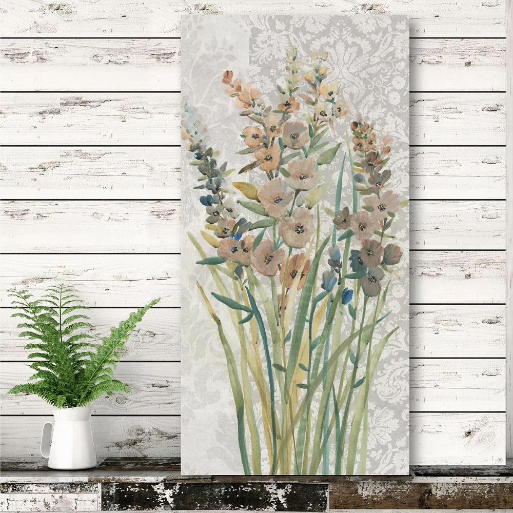 COURTSIDE MARKET Patch Of Wildflowers I Canvas 4 COURTSIDE MARKET Patch Of Wildflowers I Canvas - Image 2