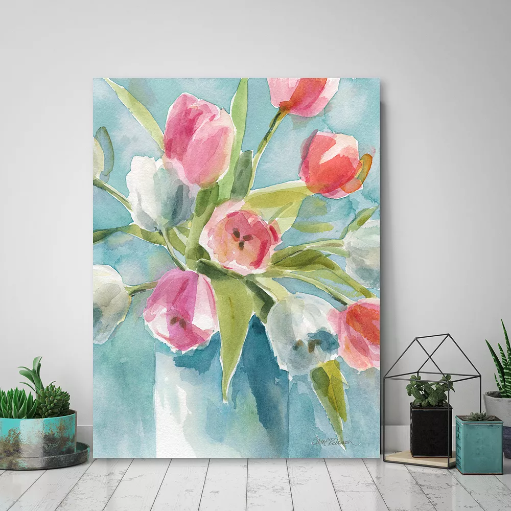 COURTSIDE MARKET Beautiful Tulips I Gallery Canvas Wall Art 4 COURTSIDE MARKET Beautiful Tulips I Gallery Canvas Wall Art - Image 2