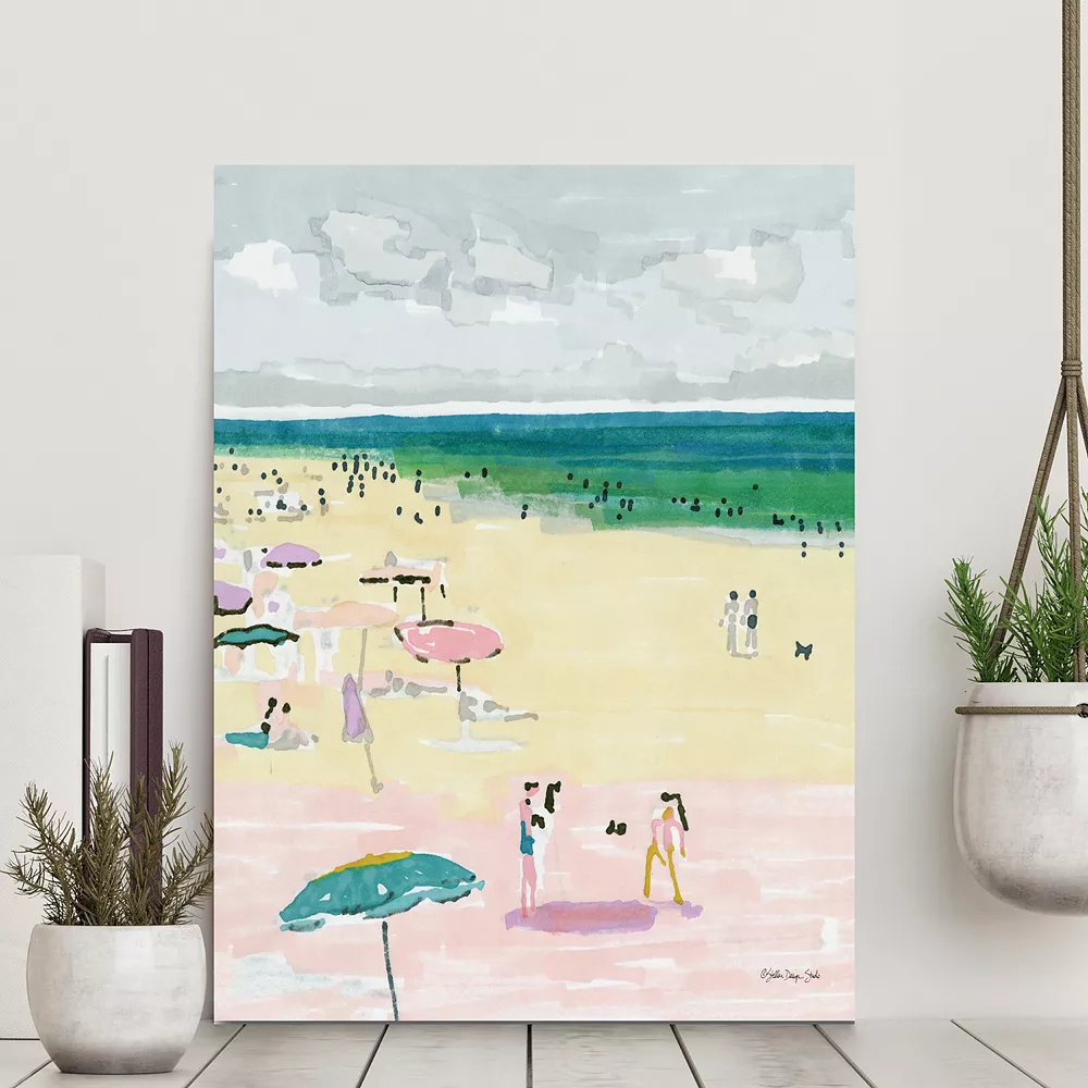 COURTSIDE MARKET Beach Days II Gallery Canvas Wall Art 4 COURTSIDE MARKET Beach Days II Gallery Canvas Wall Art - Image 2