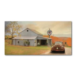 COURTSIDE MARKET Old Texaco Gallery Canvas Wall Art