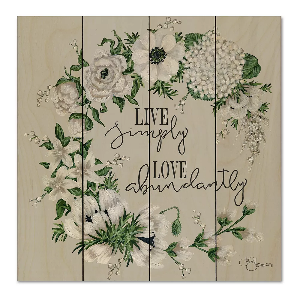 COURTSIDE MARKET Live Simply Wood Pallet 3 COURTSIDE MARKET Live Simply Wood Pallet