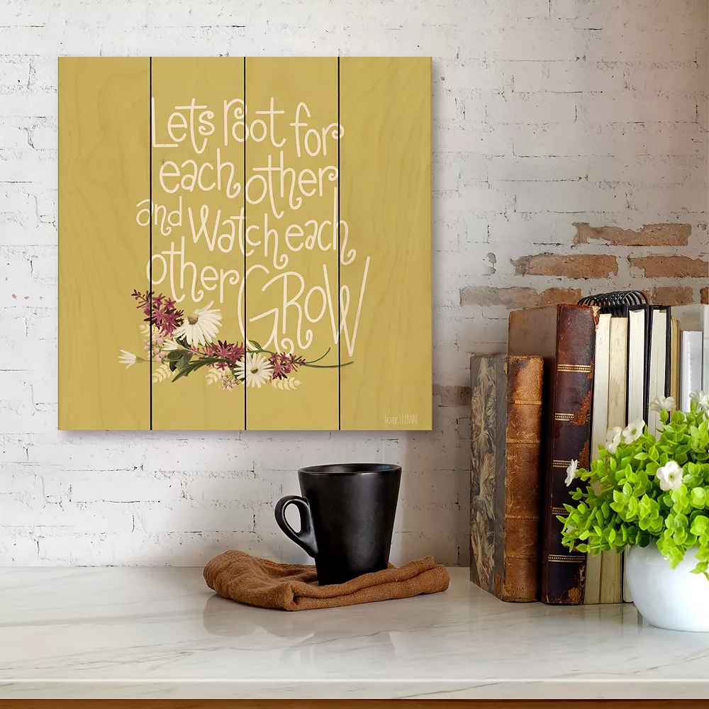 COURTSIDE MARKET Let's Grow Wood Pallet 4 COURTSIDE MARKET Let's Grow Wood Pallet - Image 2