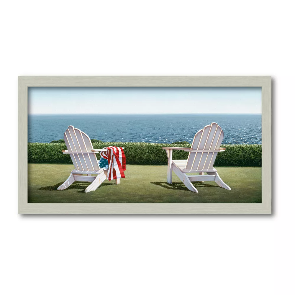 COURTSIDE MARKET Spring House View Framed Canvas Wall Art 3 COURTSIDE MARKET Spring House View Framed Canvas Wall Art