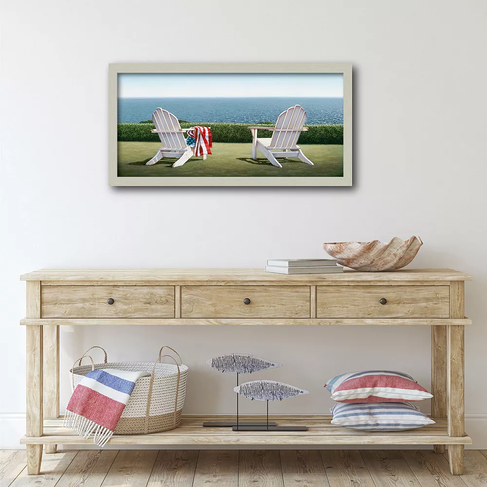 COURTSIDE MARKET Spring House View Framed Canvas Wall Art 4 COURTSIDE MARKET Spring House View Framed Canvas Wall Art - Image 2