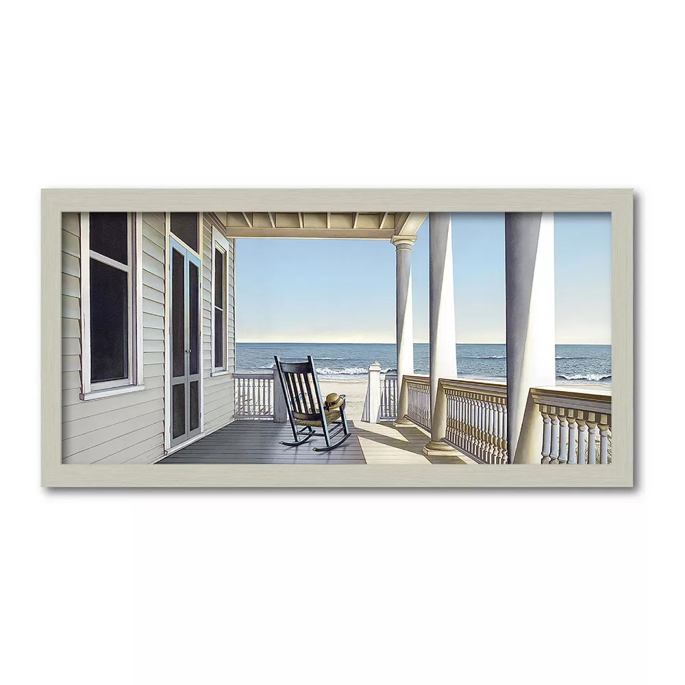 COURTSIDE MARKET Carolina Porch Framed Canvas Wall Art 3 COURTSIDE MARKET Carolina Porch Framed Canvas Wall Art