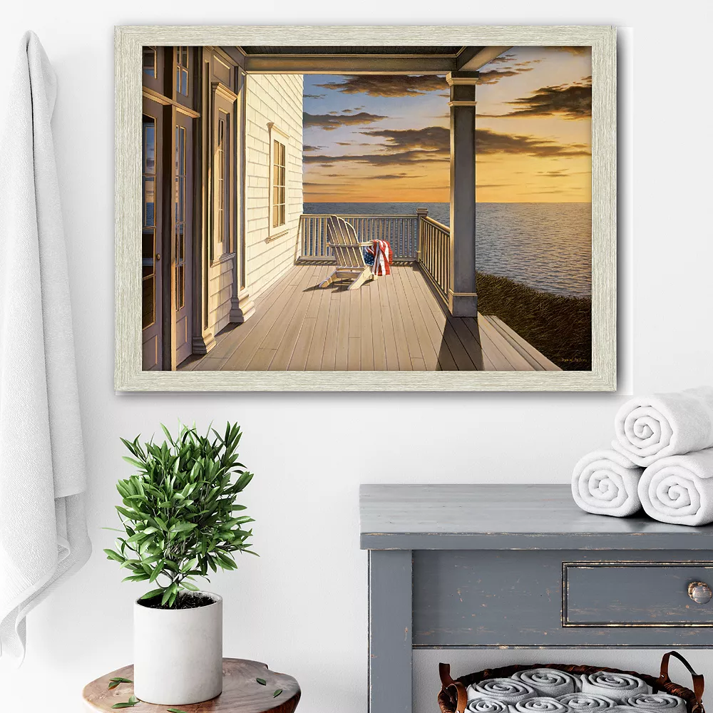 COURTSIDE MARKET Last Light Framed Canvas Wall Art 4 COURTSIDE MARKET Last Light Framed Canvas Wall Art - Image 2