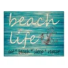 COURTSIDE MARKET Beach Life Wood Pallet -Home Decor Discount Store 4504531
