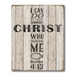 COURTSIDE MARKET I Can Do All Things Gallery Canvas Wall Art