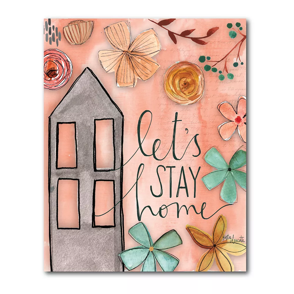 COURTSIDE MARKET Let's Stay Home Gallery Canvas Wall Art 3 COURTSIDE MARKET Let's Stay Home Gallery Canvas Wall Art