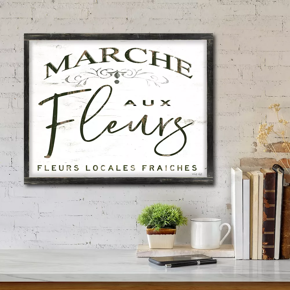 COURTSIDE MARKET French Flower Shop I Canvas 4 COURTSIDE MARKET French Flower Shop I Canvas - Image 2