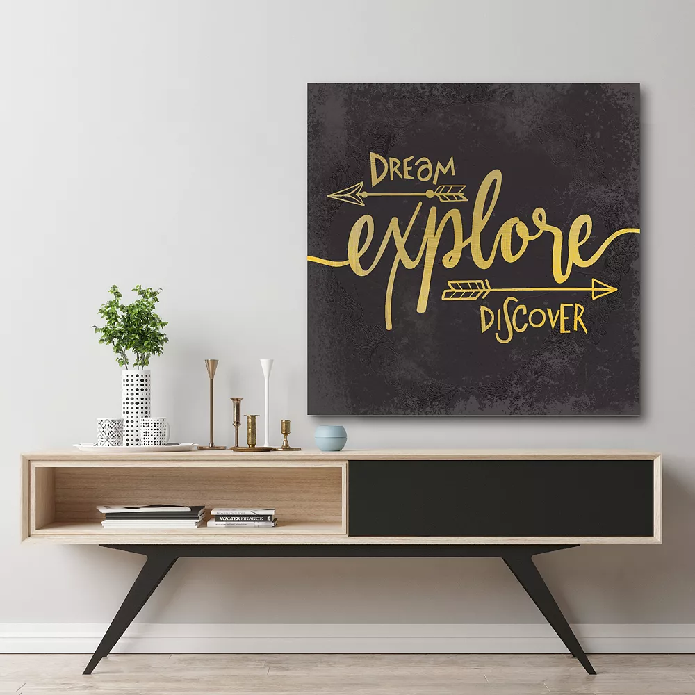 COURTSIDE MARKET Adventure Awaits 3 Gallery Canvas Wall Art 4 COURTSIDE MARKET Adventure Awaits 3 Gallery Canvas Wall Art - Image 2