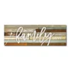 COURTSIDE MARKET In This Family We Do Love Canvas Wall Art -Home Decor Discount Store 4506300