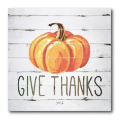 COURTSIDE MARKET Give Thanks Gallery Canvas Wall Art