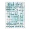 COURTSIDE MARKET Beach Rules Gallery Canvas Wall Art 2 COURTSIDE MARKET Beach Rules Gallery Canvas Wall Art -Home Decor Discount Store 4506304