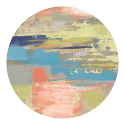 COURTSIDE MARKET Urban Walkway II Circle Decal