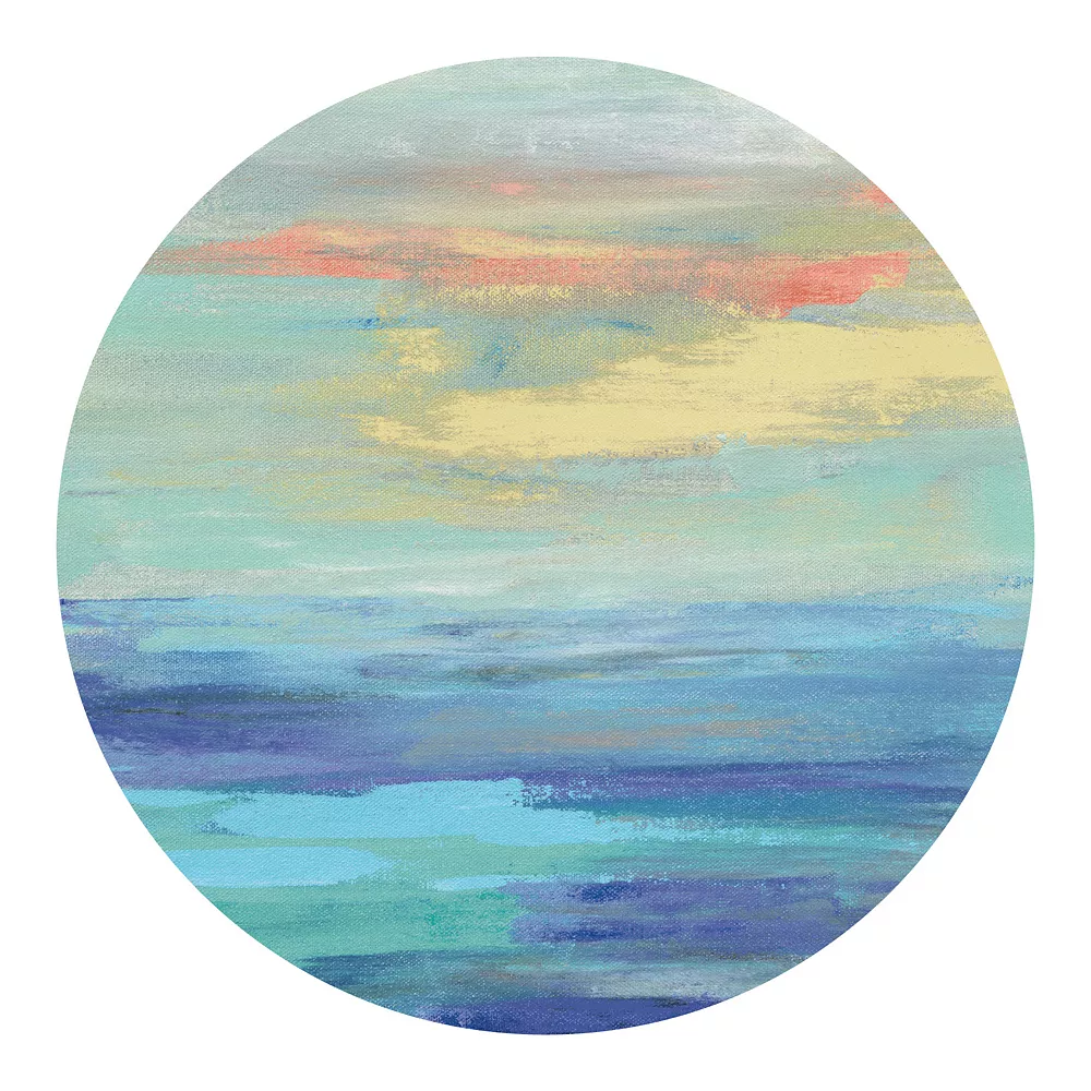 COURTSIDE MARKET Sunset Beach II Circle Decal 3 COURTSIDE MARKET Sunset Beach II Circle Decal