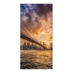 COURTSIDE MARKET New York City Bridge I Mural