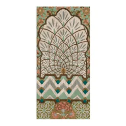 COURTSIDE MARKET Peacock Tapestry II Mural