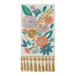 COURTSIDE MARKET Teal & Tan Bohemia I Mural