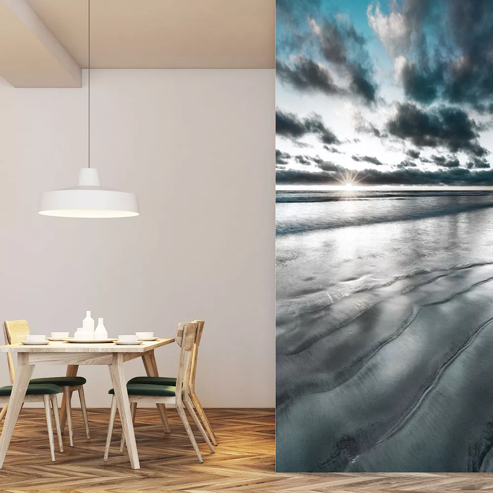 COURTSIDE MARKET Silver Sun Mural 4 COURTSIDE MARKET Silver Sun Mural - Image 2