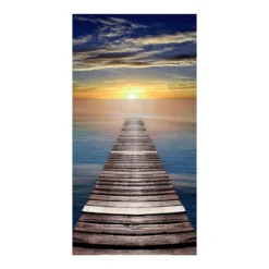 COURTSIDE MARKET Caribbean Dusk Mural