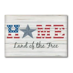 COURTSIDE MARKET American Home II Gallery-Wrapped Canvas