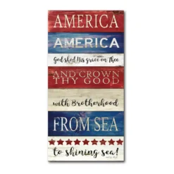 COURTSIDE MARKET America The Beautiful Gallery-Wrapped Canvas