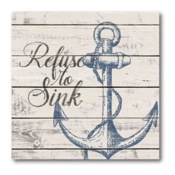 COURTSIDE MARKET Refuse To Sink Gallery Canvas Wall Art