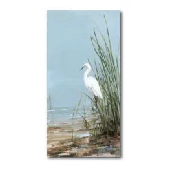 COURTSIDE MARKET White Egret Gallery Canvas Wall Art