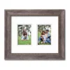 COURTSIDE MARKET Grey 2-Opening 4" X 6" Collage Frame 2 COURTSIDE MARKET Grey 2-Opening 4" X 6" Collage Frame -Home Decor Discount Store 4581700