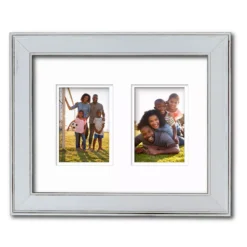 COURTSIDE MARKET Gardenia 2-Opening 4" X 6" Collage Frame