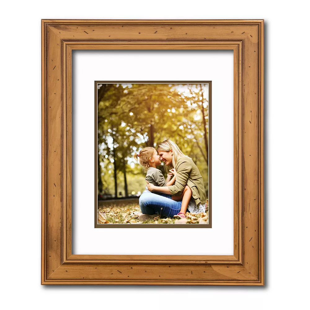COURTSIDE MARKET Natural Finish Two Tone Double Mat 8" X 10" Frame 3 COURTSIDE MARKET Natural Finish Two Tone Double Mat 8" X 10" Frame