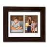 COURTSIDE MARKET Roasted Nut Finish 2-Opening Two Tone Double Mat 5" X 7" Collage Frame 1 COURTSIDE MARKET Roasted Nut Finish 2-Opening Two Tone Double Mat 5" X 7" Collage Frame -Home Decor Discount Store 4581806
