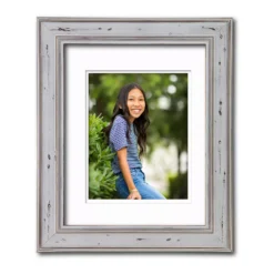 COURTSIDE MARKET Alabaster Finish 8" X 10" Frame