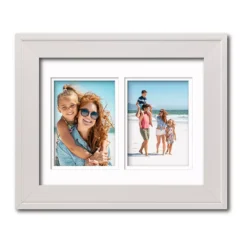 COURTSIDE MARKET Metro White 2-Opening 5" X 7" Collage Frame