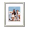 Harvest Collection Driftwood Grey Wall Frame With White Mat -Home Decor Discount Store 4581877
