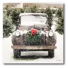 Courtside Market Vintage Truck Christmas Canvas Wall Art