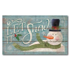 Courtside Market Let It Snow Canvas Wall Art