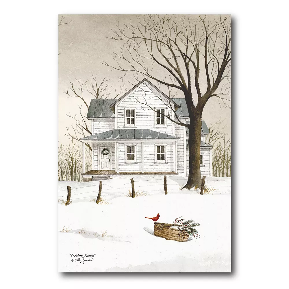 COURTSIDE MARKET Christmas Morning Canvas Wall Art 3 COURTSIDE MARKET Christmas Morning Canvas Wall Art