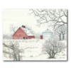 COURTSIDE MARKET Winter Barn Canvas Wall Art 2 COURTSIDE MARKET Winter Barn Canvas Wall Art -Home Decor Discount Store 4661021