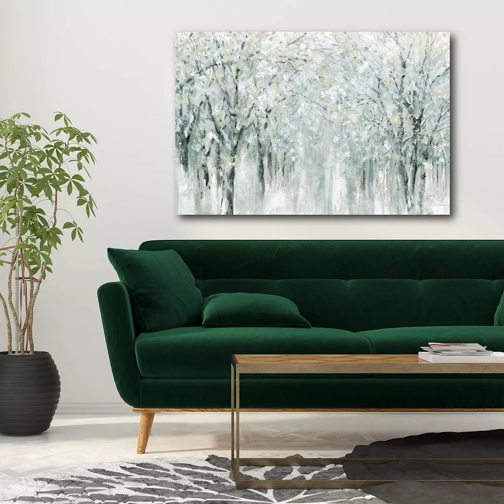 COURTSIDE MARKET Trees Blooming Canvas Wall Art 4 COURTSIDE MARKET Trees Blooming Canvas Wall Art - Image 2