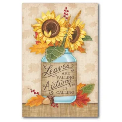 Courtside Market Sunflower Jar Canvas Wall Art