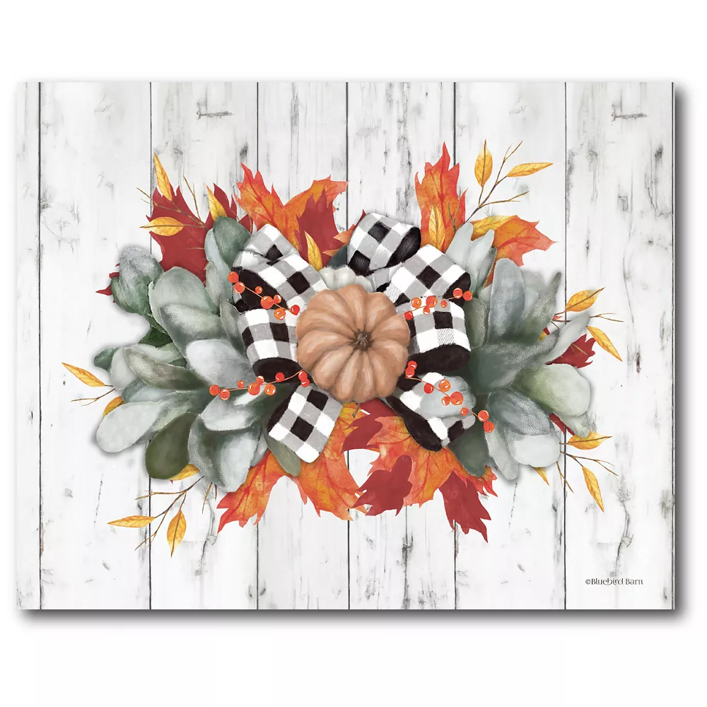 Courtside Market Orange Pumpkin Swag Canvas Wall Art 3 Courtside Market Orange Pumpkin Swag Canvas Wall Art