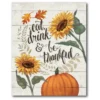 Courtside Market Harvest Delight II Pumpkin Canvas Wall Art